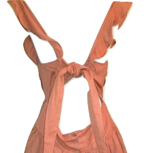 🚫SOLD🚫Free People Erin Mini Dress in Bronze - Picture 8 of 8